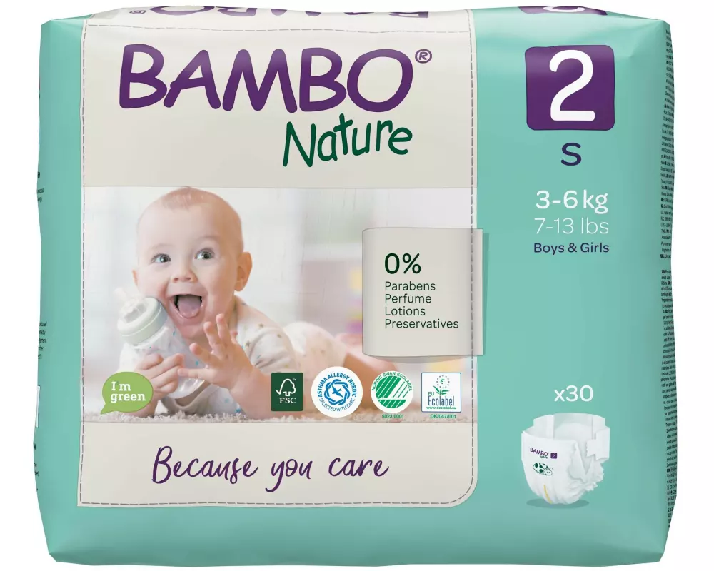 Bambo Nature Windeln Mini Grösse 2