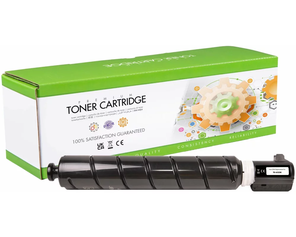 STATIC Toner cartridge compatible with Kyocera TK-6325K black remanufactured 35.000 pages