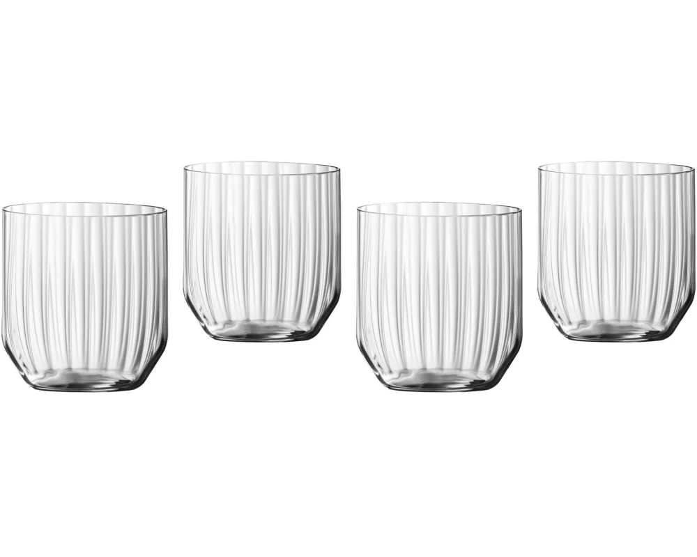 Spiegelau Longdrinkglas Linear 345 ml, 4 Stück, Transparent