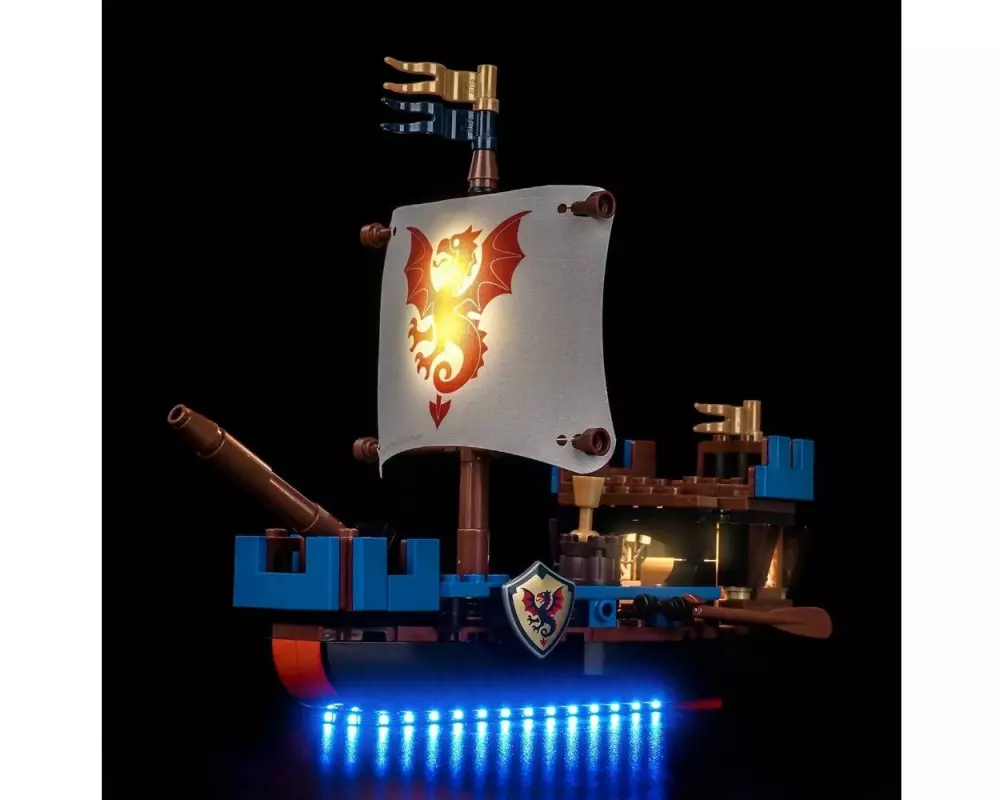 BrickBling BB LED Beleuchtungs-Set für LEGO 40912 Sea Serpent