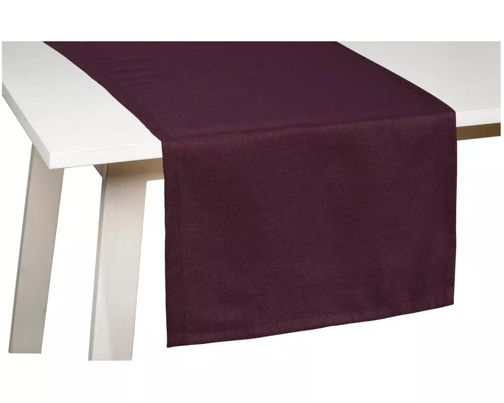 Pichler Tischläufer Panama 50 cm x 150 cm, Plum
