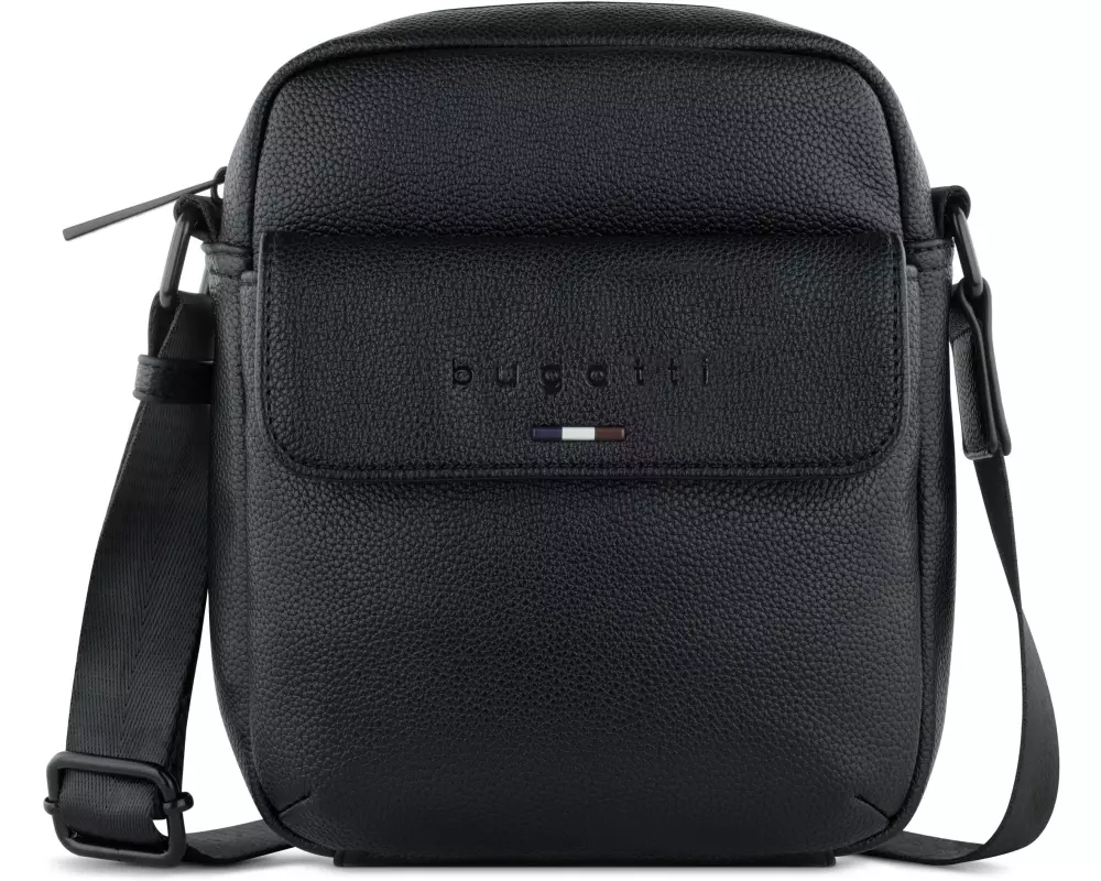 Bugatti Schultertasche Rico Schwarz