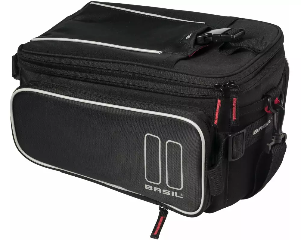 BASIL Gepäckträgertasche Sport Design Trunkbag Schwarz