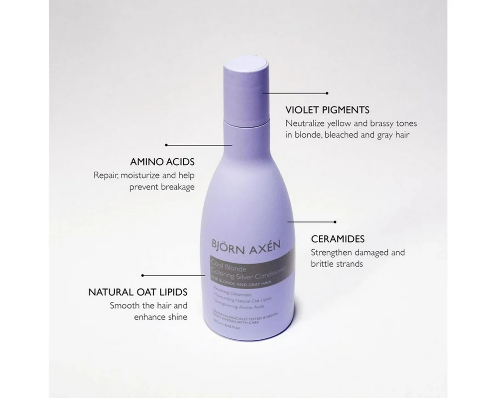björn axén Cool Blonde Coloring Silver Conditioner 250 ml