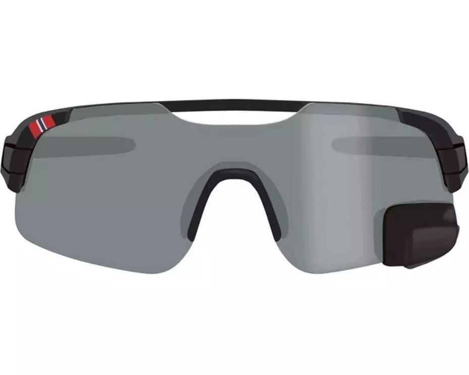 TriEye Sportbrille View Air Photochromatic Schwarz, S / M