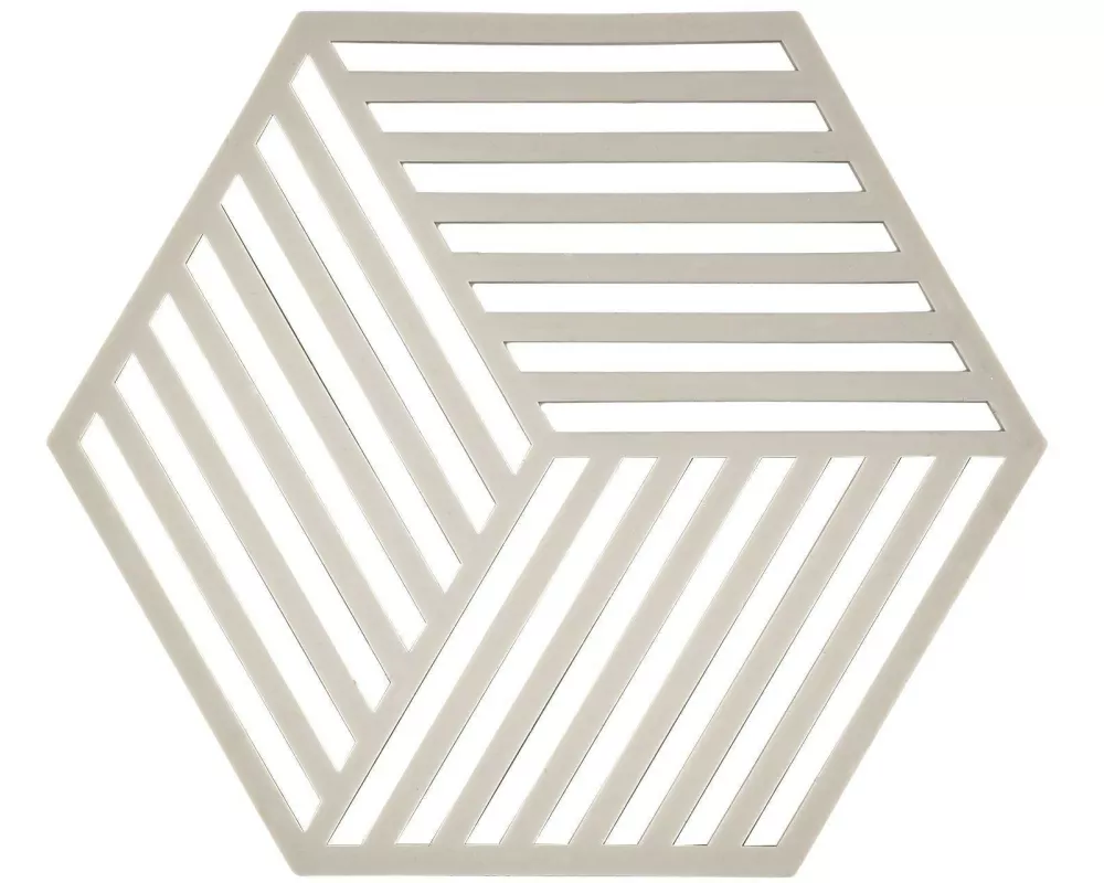 Zone Denmark Topfuntersetzer Hexagon Hellgrau