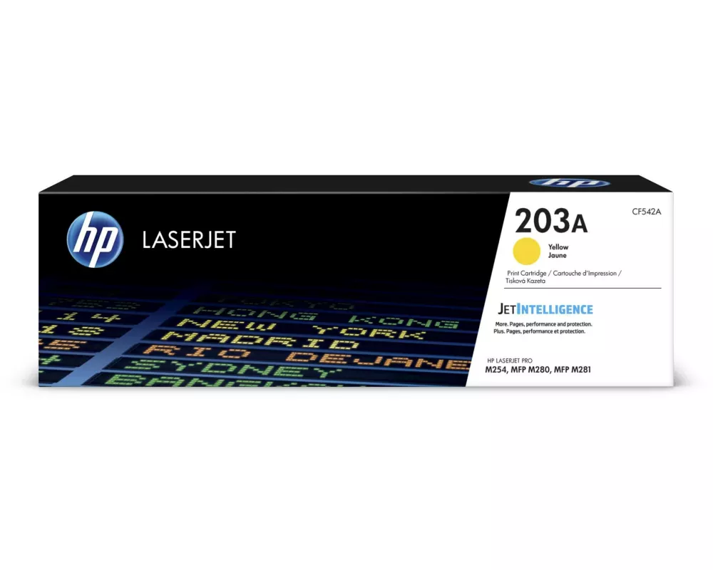 HP Toner Nr. 203A (CF542A) Yellow