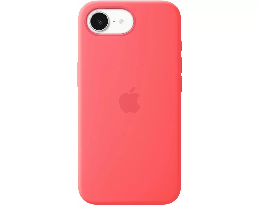APPLE iPhone 17e Silicone Case with MagSafe Bright Guava