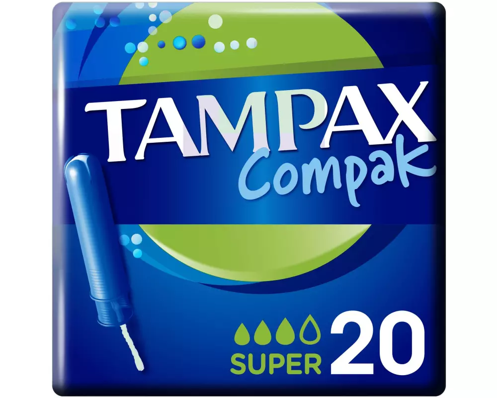 Tampax Tampons Compak Super 20 Stück