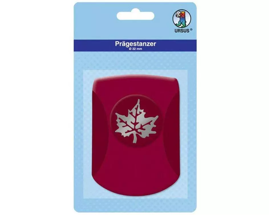 URSUS Prägestanzer Ahornblatt, 3.2 cm