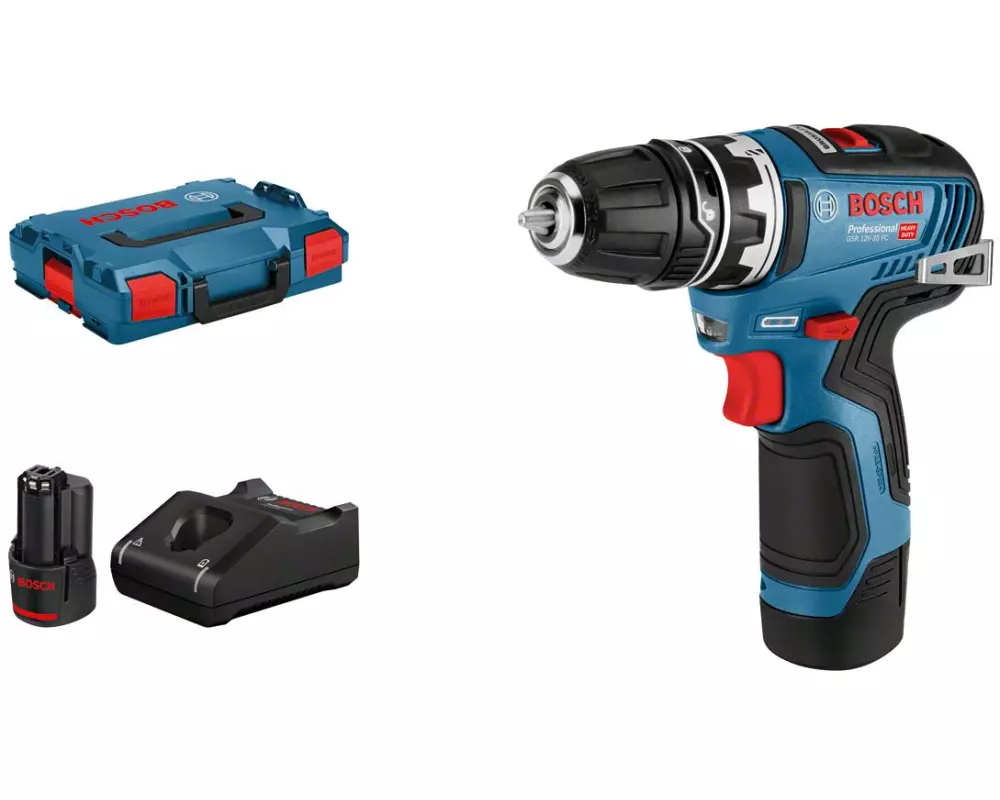 Bosch Professional Akku-Bohrschrauber GSR 12 V-35 FC Kit