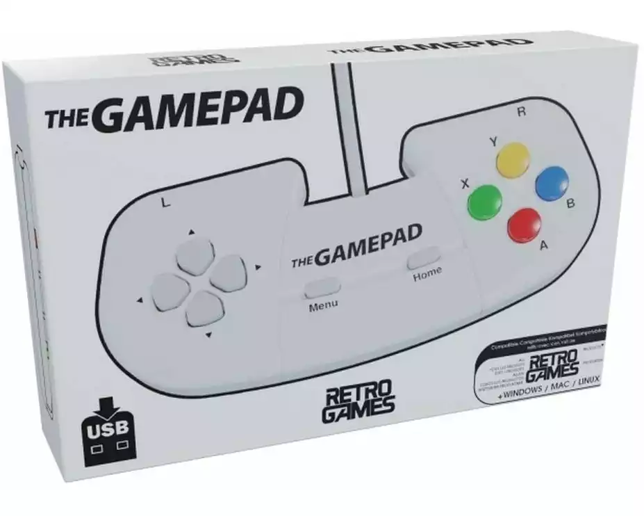 retro-bit The Gamepad White