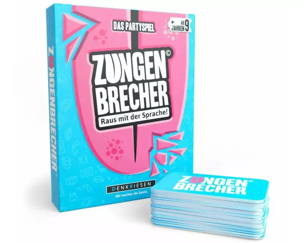 Denkriesen Partyspiel Zungenbrecher - «Raus mit der Sprache» -DE-