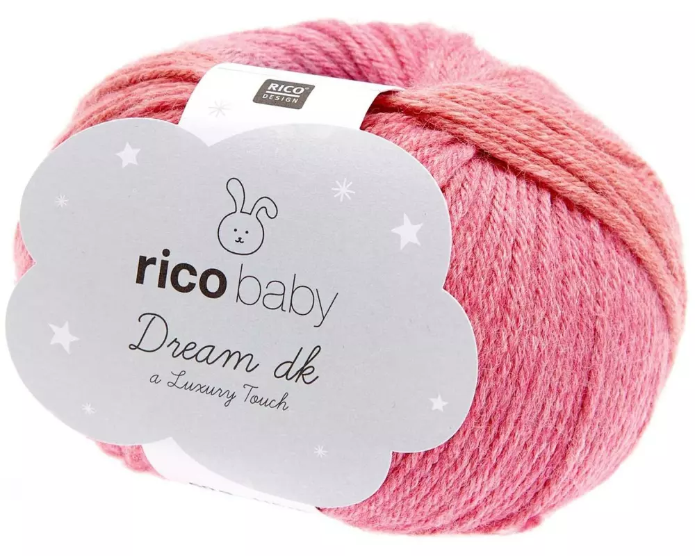 Rico Design Wolle Baby Dream dk 50 g, Hellrot