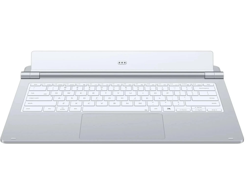 Samsung Pro Keyboard Tablethülle mit Tastatur Silber