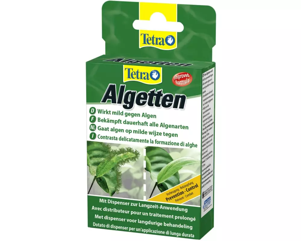 Tetra Algenvernichter Algetten 12 Tabletten mit Langzeitwirkung