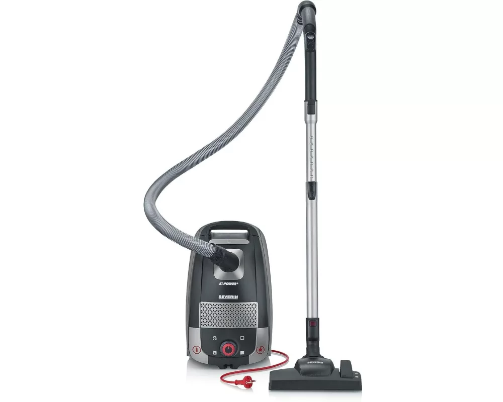 Severin Bodenstaubsauger Home & Car BC 7052 Grau/Schwarz