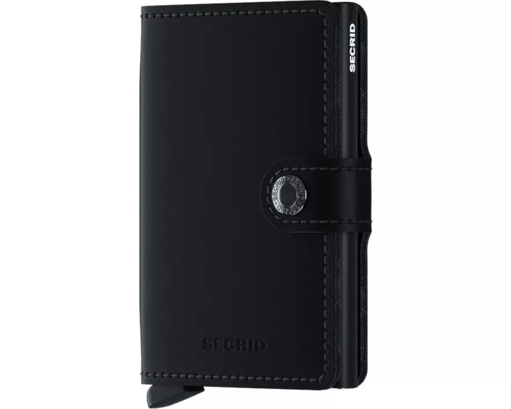SECRID Portemonnaie Miniwallet Matte Black