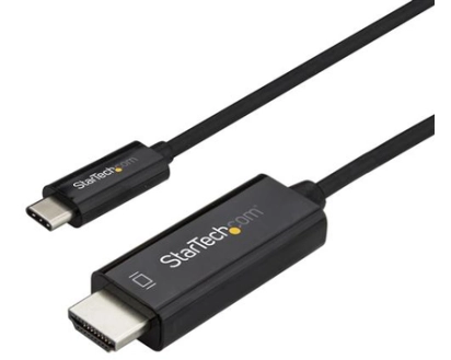 StarTech.com 6ft (2m) USB C to HDMI Cable