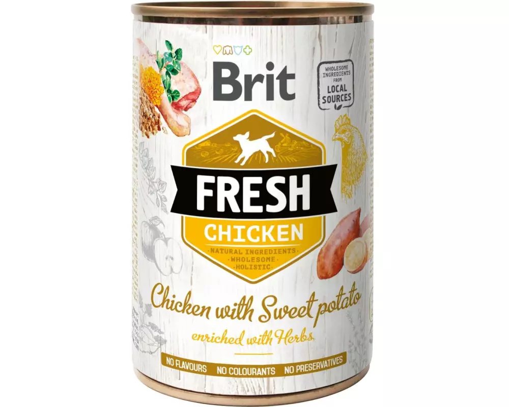 Brit Nassfutter Fresh Chicken with Sweet Potato 6 x 400 g