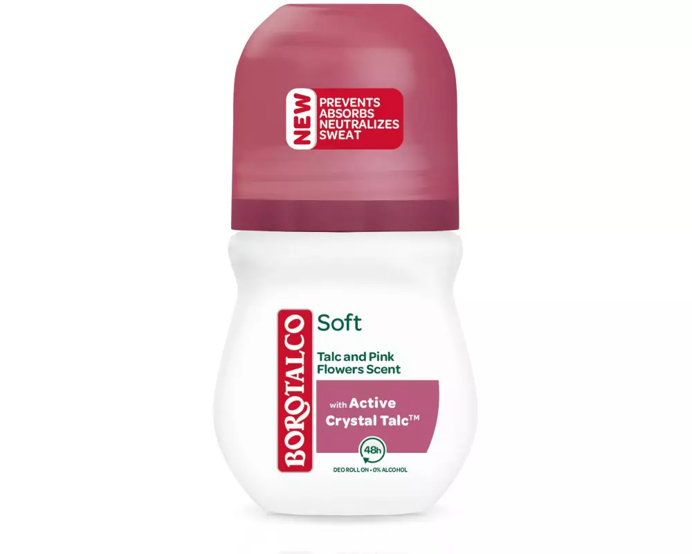 Borotalco Deo Roll-on Pink Soft 50 ml