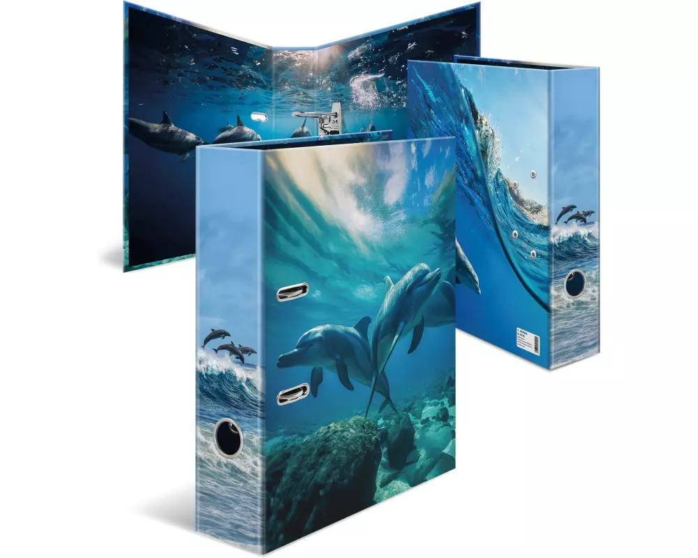 HERMA Motiv-Ordner A4 Delfin 1 Stück