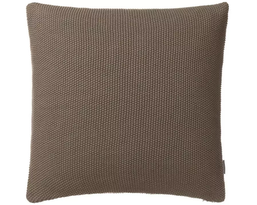 Urbanara Kissenbezug Antua 50 x 50 cm, Taupe