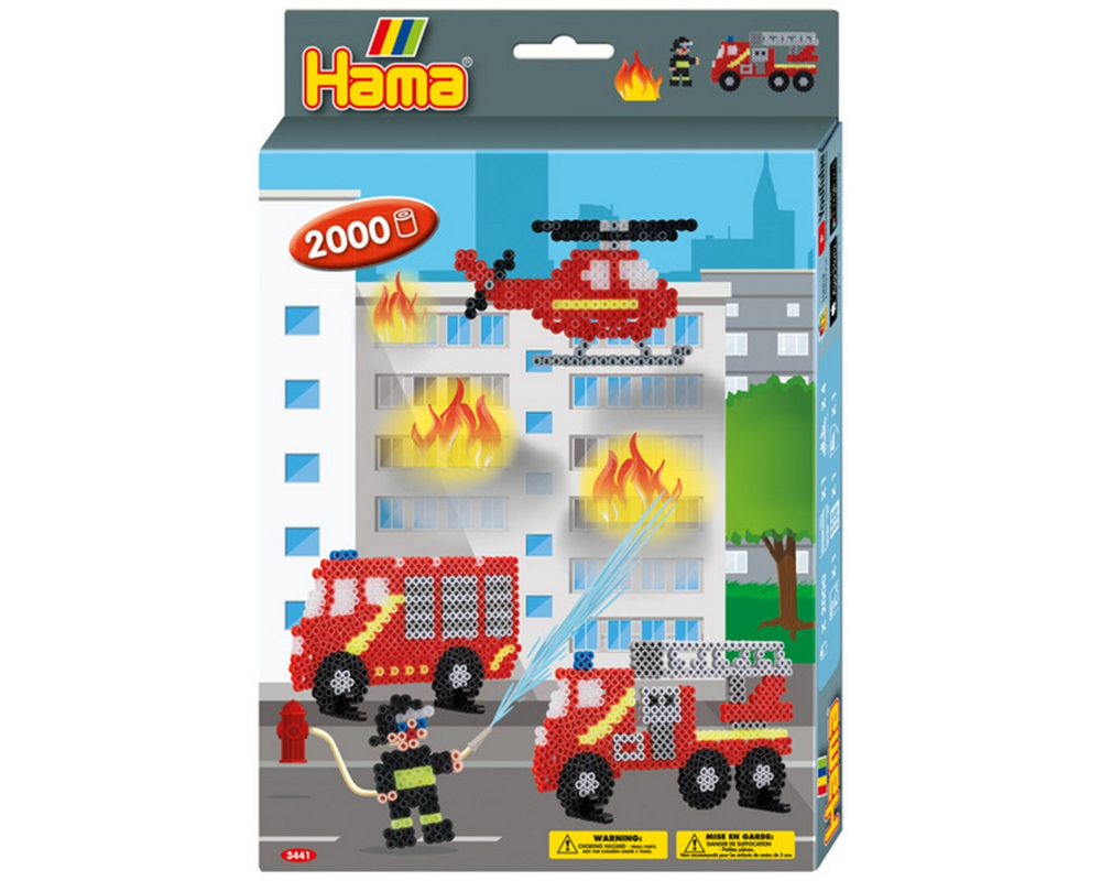 HAMA Bügelperlen Set Midi G1013441-0 Feuerwehr