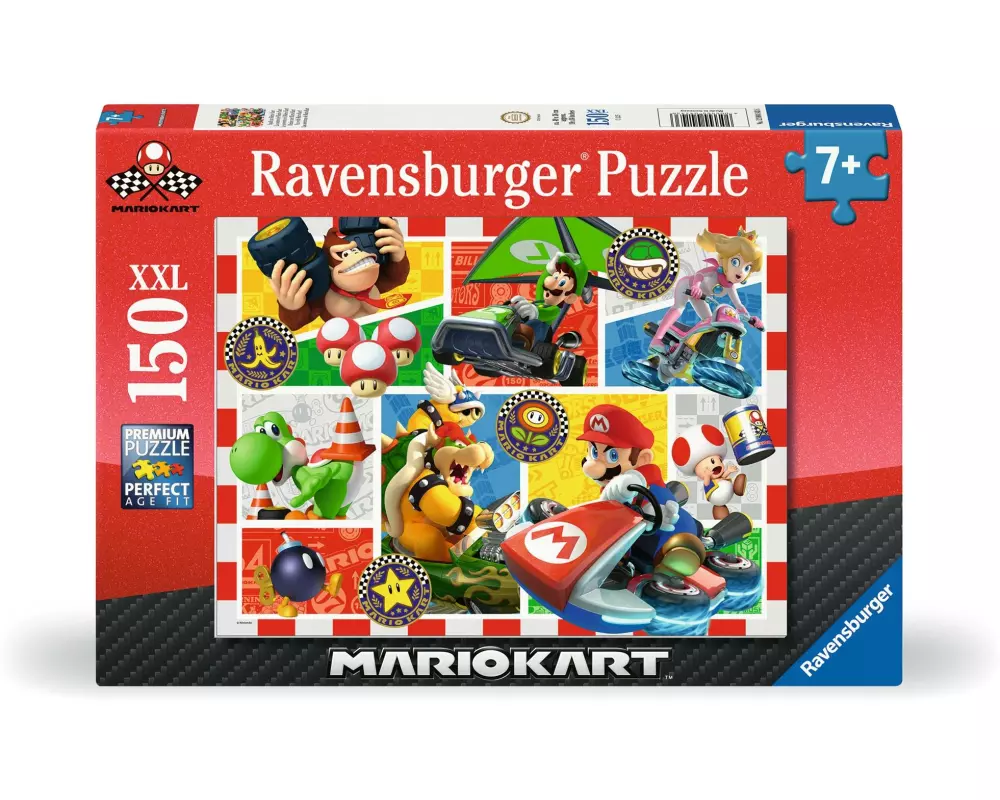 Ravensburger Puzzle Spass mit Mario Kart 150 XXL Teile