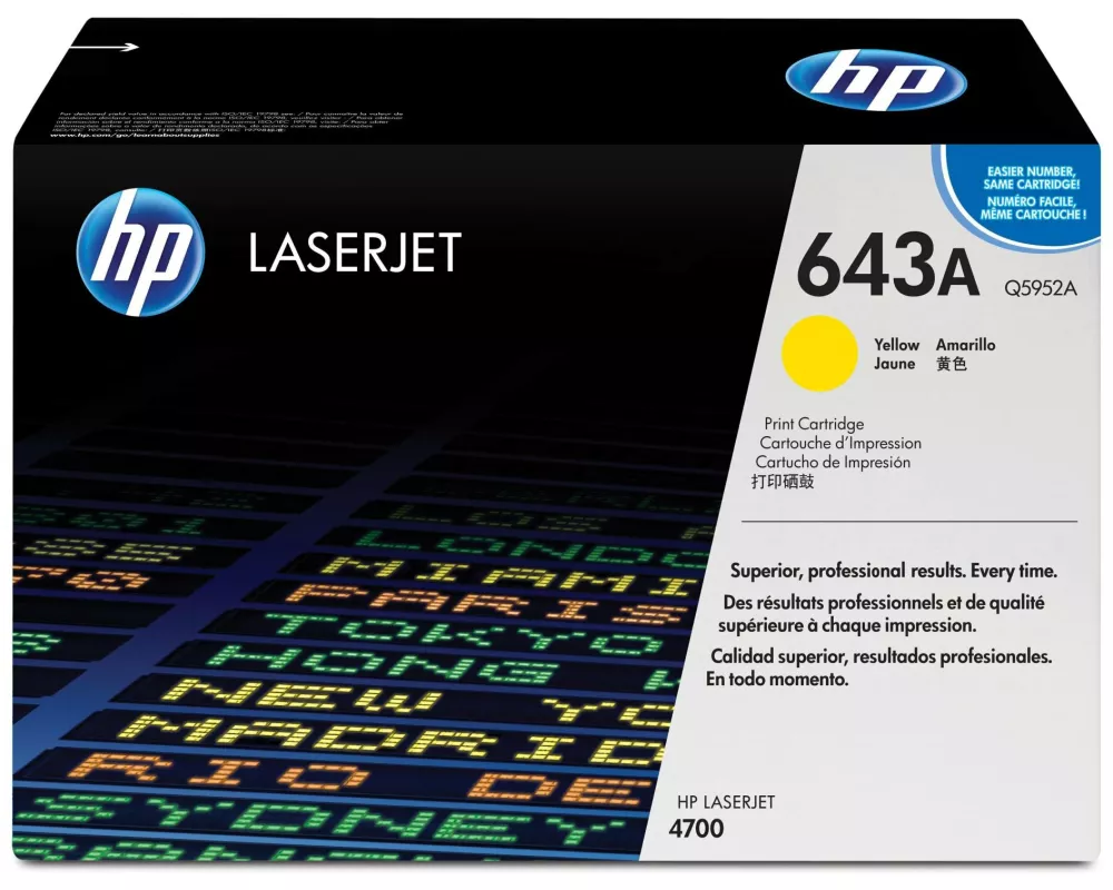 HP Toner Nr. 643A (Q5952A) Yellow