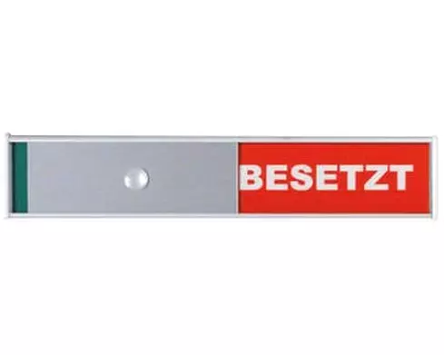 BoOffice Türschild Besetzt / Frei 155 x 31 mm