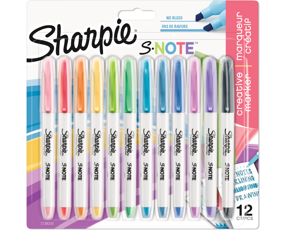 SHARPIE Kreativ-Marker 2138233 S-NOTE