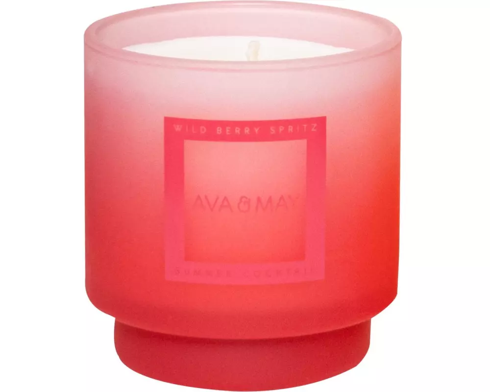 AVA & MAY Wild Berry Spritz Duftkerze 200 g