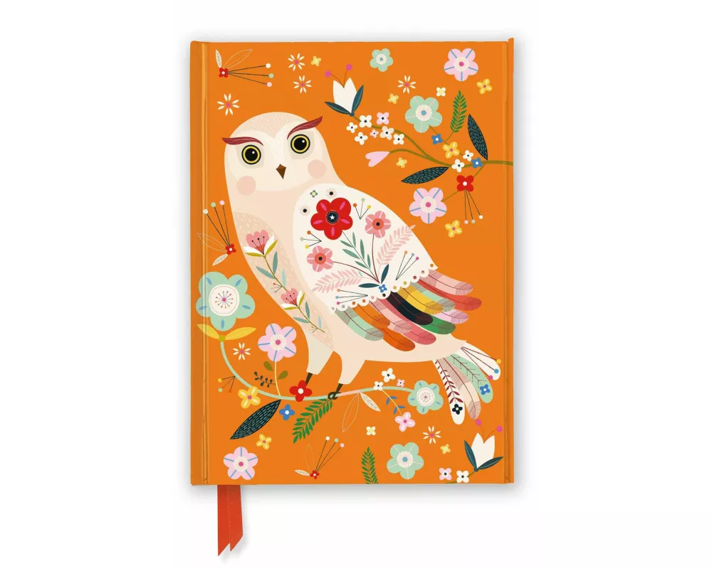 Bee Brown: Folk Owl (Foiled Journal)