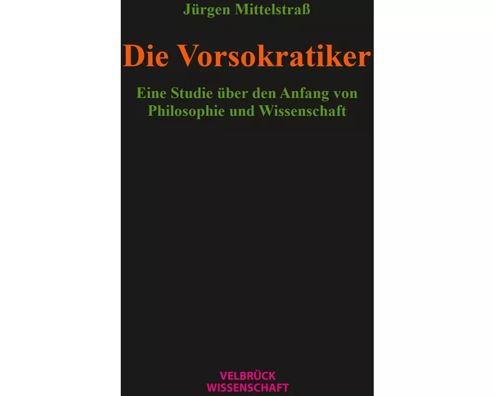 Die Vorsokratiker