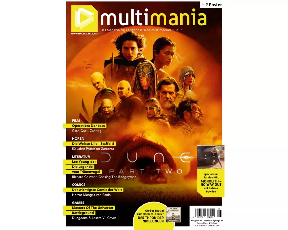 multimania - Das Magazin für zeitgenössische multimediale Kultur. Ausgabe #95