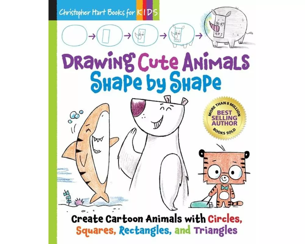 Drawing Cute Animals Shape by Shape