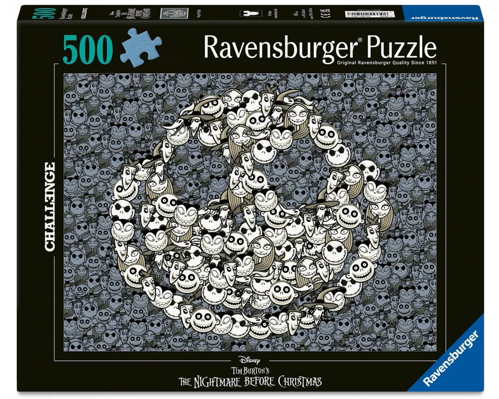 Erwachsenenpuzzle 500 Teile - Disney The Nightmare Before Christmas - König des Schreckens
