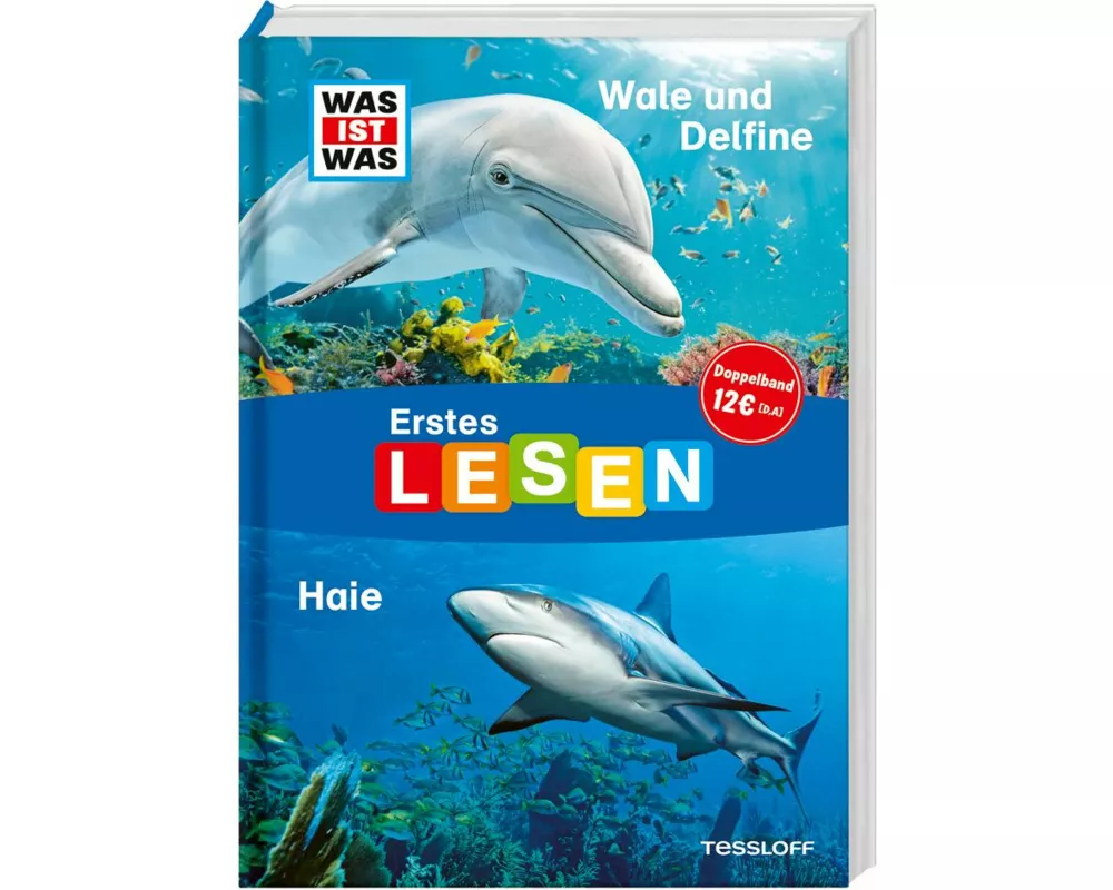 WAS IST WAS Erstes Lesen Doppelband 4. Wale und Delfine/Haie