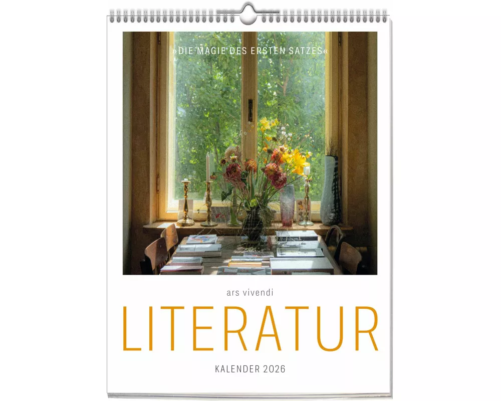 ars vivendi Literatur Kalender 2026