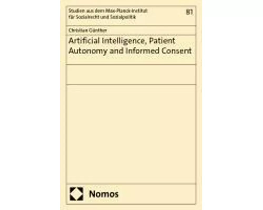 Artificial Intelligence, Patient Autonomy and Informed Consent