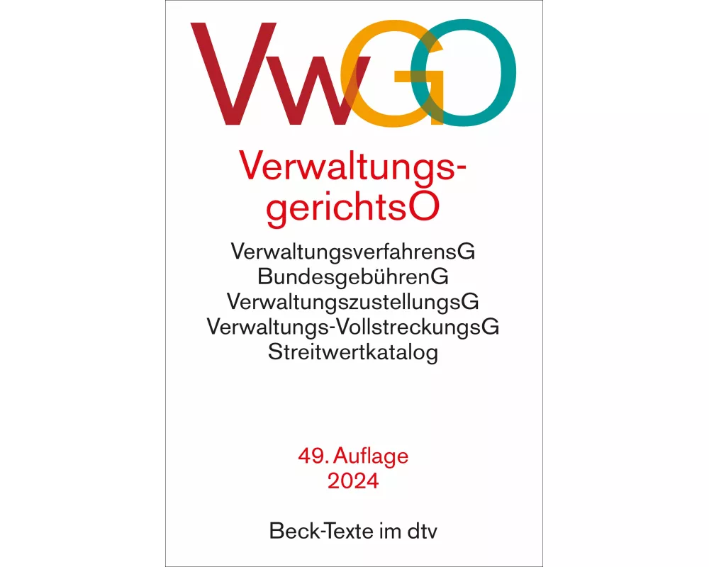 Verwaltungsgerichtsordnung, Verwaltungsverfahrensgesetz