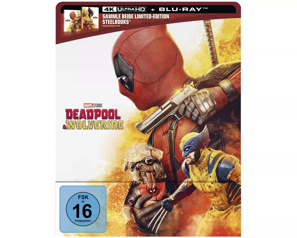 Deadpool & Wolverine UHD BD (Lim. Steelbook 'Deadpool')