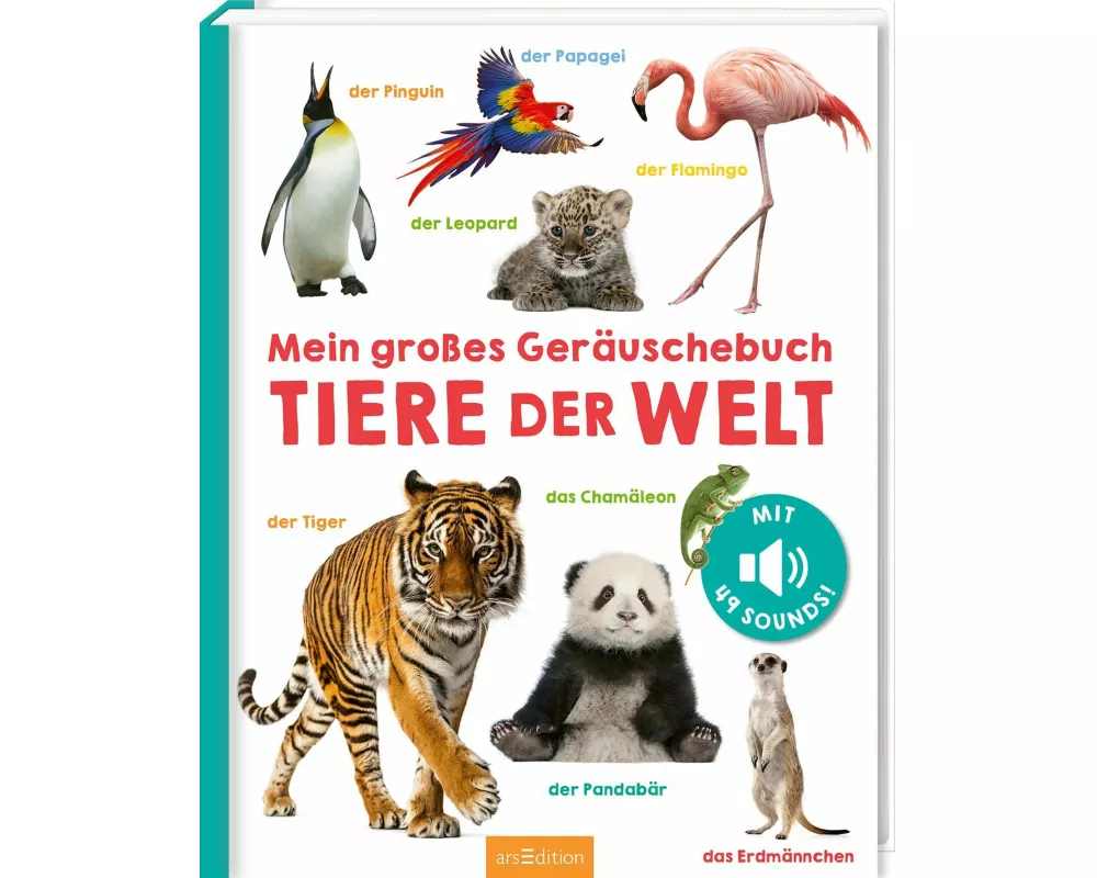 Mein großes Geräuschebuch – Tiere der Welt