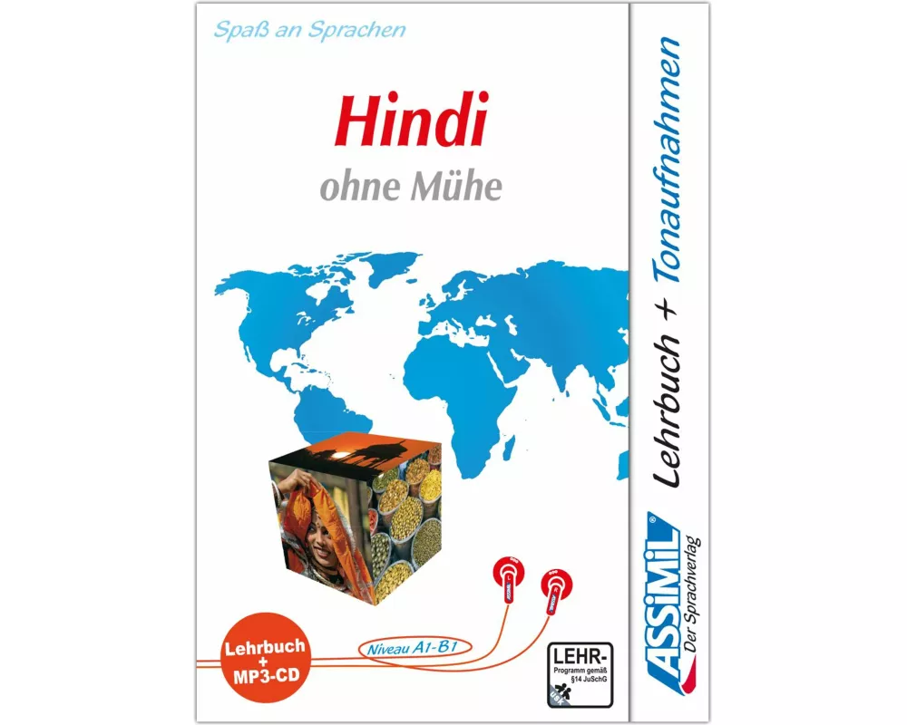 ASSiMiL Hindi ohne Mühe - MP3-Sprachkurs - Niveau A1-B1