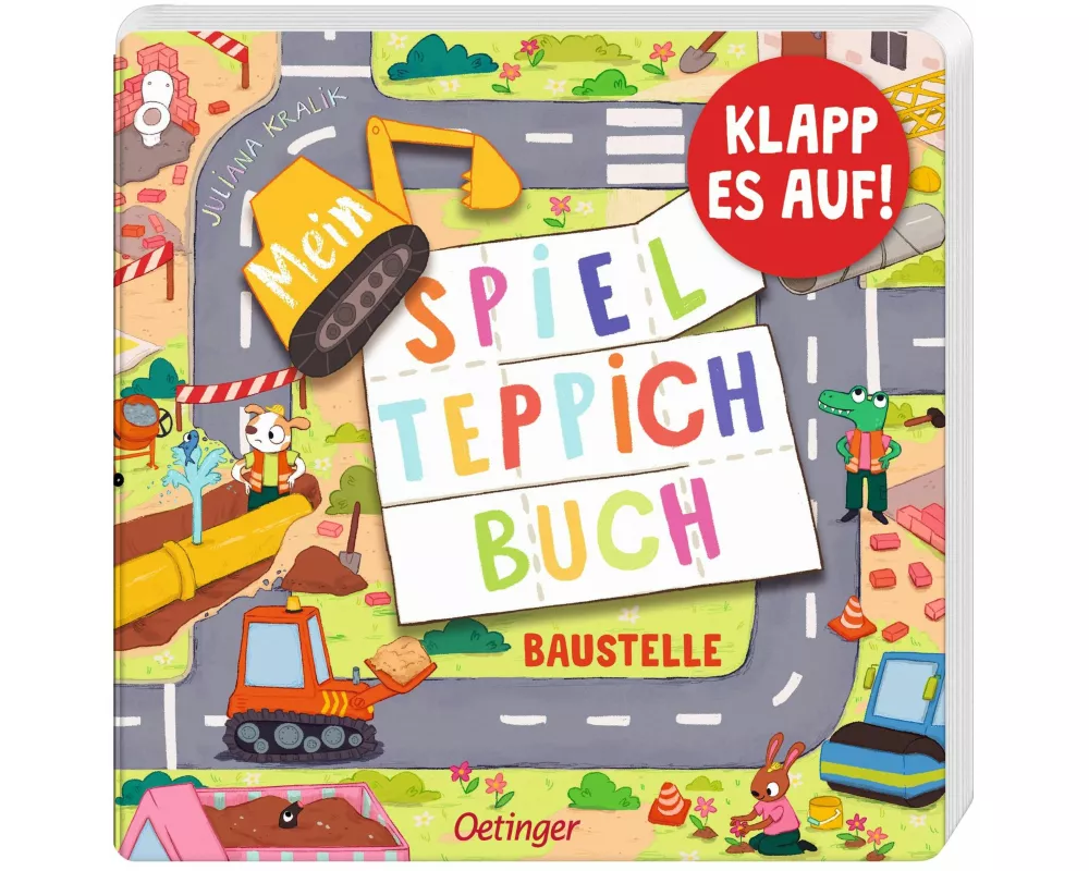 Mein Spielteppich-Buch. Baustelle