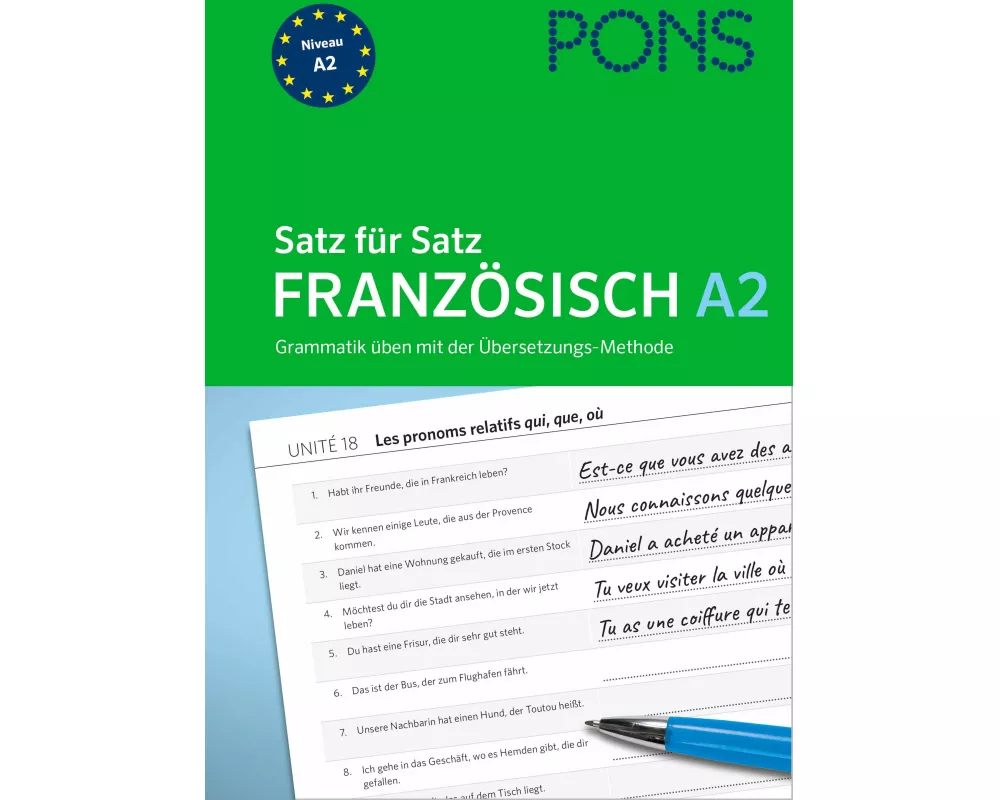 PONS Satz für Satz Französisch A2