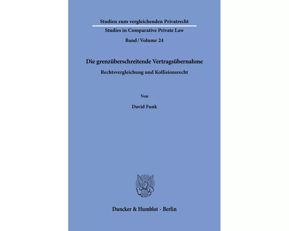 Die grenzüberschreitende Vertragsübernahme