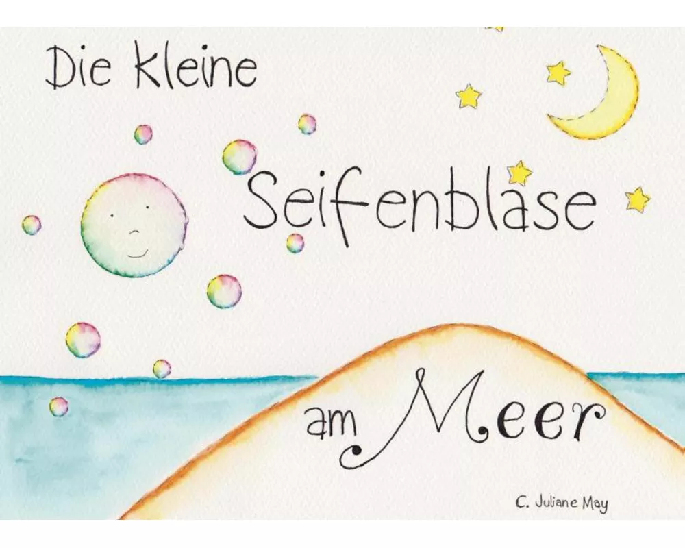 Die kleine Seifenblase am Meer