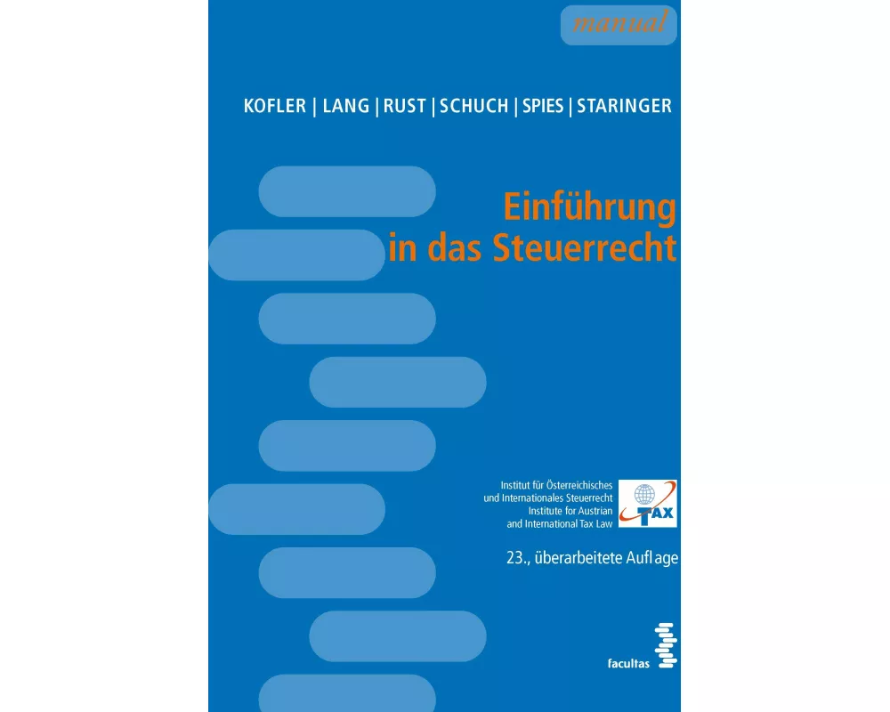 Einführung in das Steuerrecht